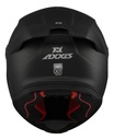 Casco Moto Integral Axxis Fenix Con Spoiler Rpm Negro Solid A1 Mate Xl