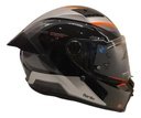 Casco Moto Integral Axxis Fenix Con Spoiler Rpm Gris Turbulence Z2 Brillo L