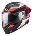 Casco Moto Integral Axxis Fenix Con Spoiler Rpm Negro/rojo Turbulence B5 Brillo Xl