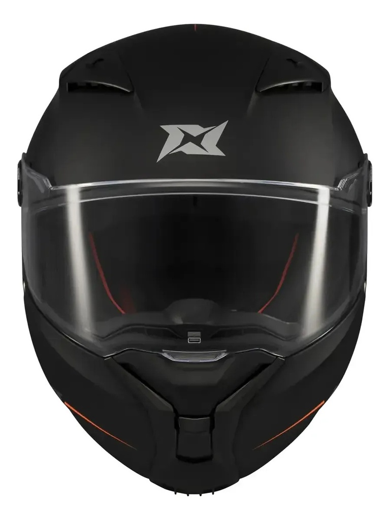 Casco Moto Integral Axxis Fenix Con Spoiler Rpm Negro Solid A1 Mate M