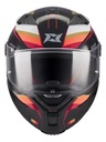 Casco Moto Integral Axxis Fenix Con Spoiler Rpm Negro/rojo Turbulence B5 Brillo Xxl