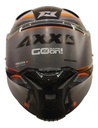 Casco Moto Integral Axxis Fenix Con Spoiler Rpm Gris Turbulence Z2 Brillo Xl