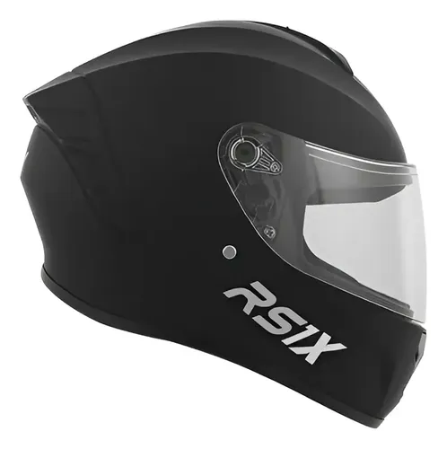 Casco Integral Moto Hawk Rs11x Doble Visor Rpm Negro Solid Mate Xl