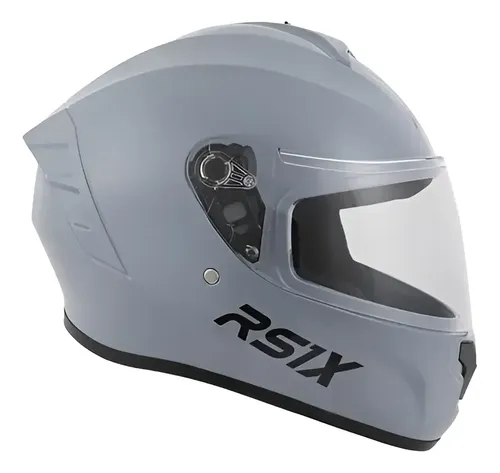 Casco Moto Integral Hawk Rs1x Rpm Gris Solid Brillante L