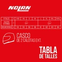 Casco Modular Nolan N120-1 Classico Con Pinlock Rpm Negro 301 Brillante L