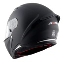 Casco Moto Integral Axor Hunter Aleron Rpm Negro Solid Mate L