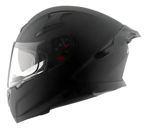 Casco Moto Integral Axor Apex Doble Visor Rpm Negro Solid Mate M