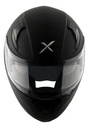 Casco Moto Integral Axor Apex Doble Visor Rpm Negro Solid Mate M