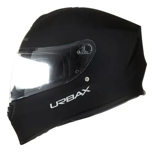 Casco Moto Integral Urbax Ff018 Mito Rpm Negro Solid Mate L