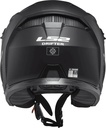 Casco Moto Abierto Mentonera Desmontable Ls2 606 Drifter Rpm Negro Solid Mate L