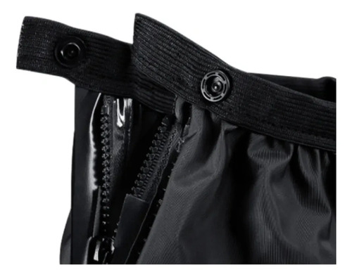 Galochas Cubre Calzado Impermeable Con Cierre Scoyco Rb02 Negro L