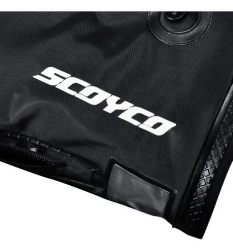 Galochas Cubre Calzado Impermeable Con Cierre Scoyco Rb02 Negro L