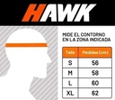 Casco Moto Integral Hawk Rs1x Rpm Negro/dorado Thunder Brillante S