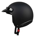Casco Abierto Moto Vertigo V10 Fluid Rpm Negro Mate Xs