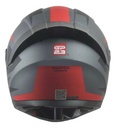 Casco Moto Integral Gp23 Raptor + Visor Transparente Rpm Rojo Ws-609 Mate M