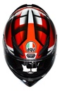 Casco Moto Integral Agv K1 S Alerón Integrado Rpm Negro/azul/rojo Brillante Fastlap Brillante S