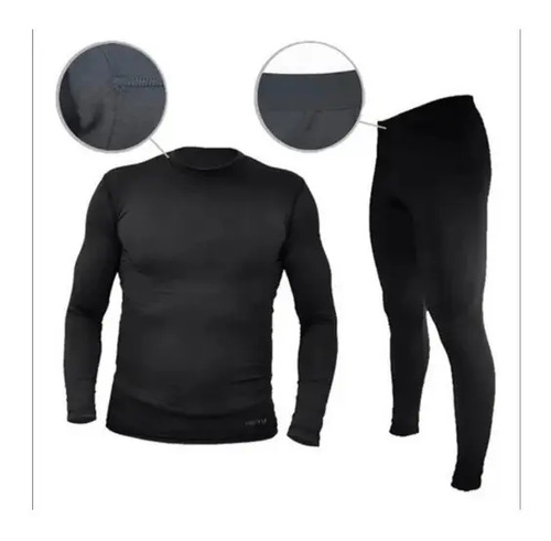 Conjunto Primera Piel Calza Y Remera Térmica Rpm Motos 764 