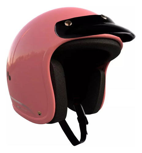Casco Abierto Moto Vertigo V10 Fluid Rpm Rosa Brillante L