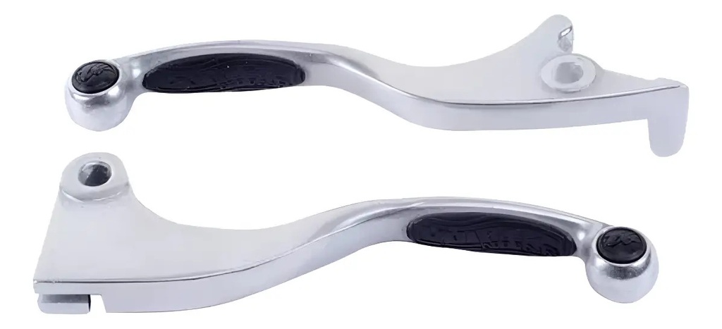 [201-070] Manija Palancas Freno Y Embrague Cg New Titan Wirtz Rpm (GRIS/NEGRO)