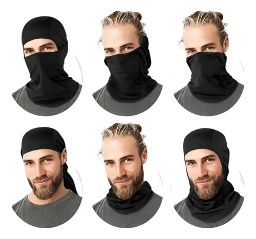 [006997] Mascara Balaclava Térmica Moto Nieve Ski Posiciones Rpm925