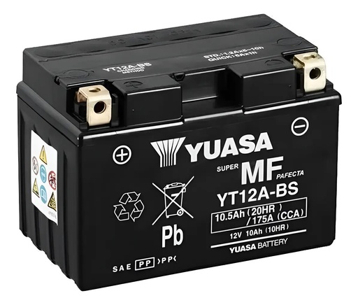 [7066] Batería Moto Yuasa Yt12b-bs Yt12b-4 Honda Yamaha Rpm