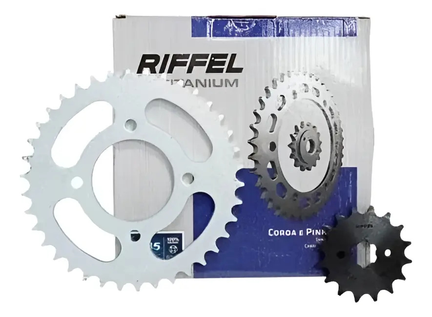 Kit De Transmision Riffel 14-43 428H Suzuki GN 125