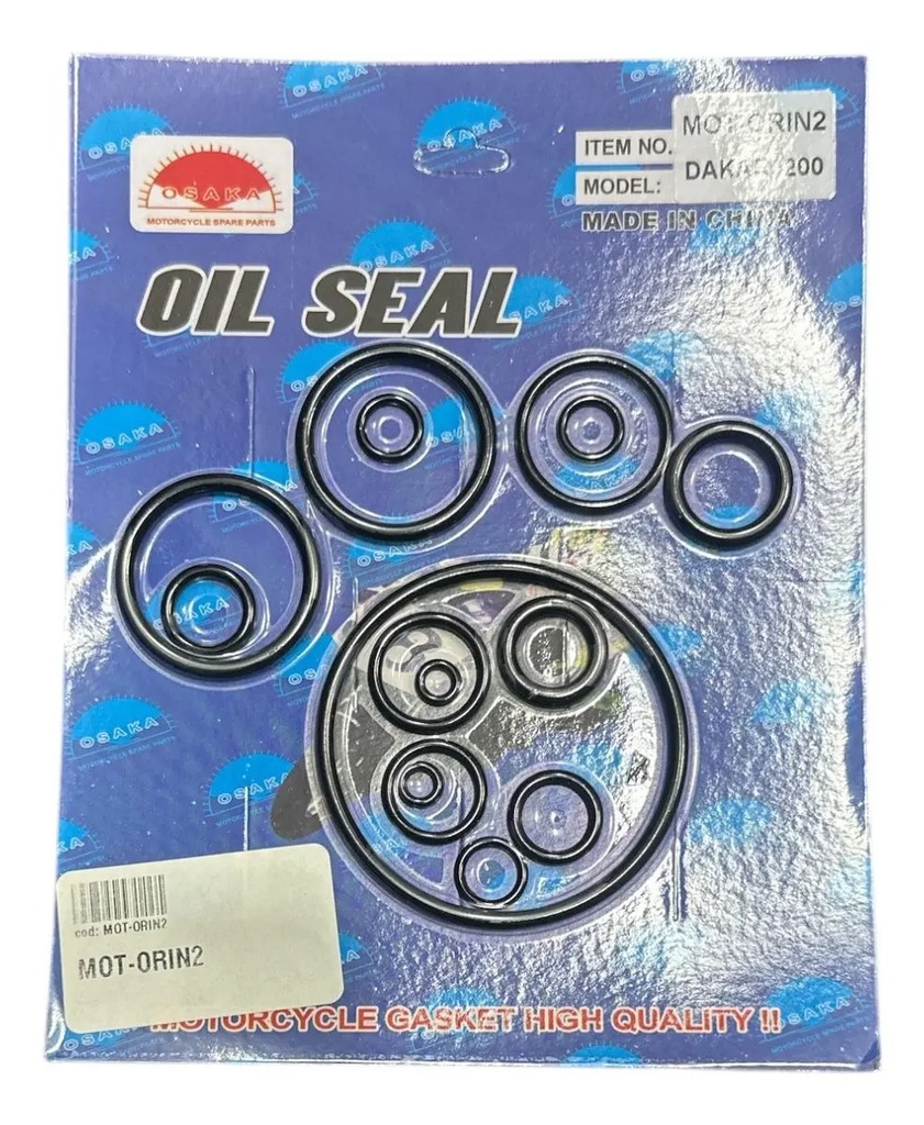 [mot-orin2] Juego de O'Rings de Encendido Motomel Dakar 200