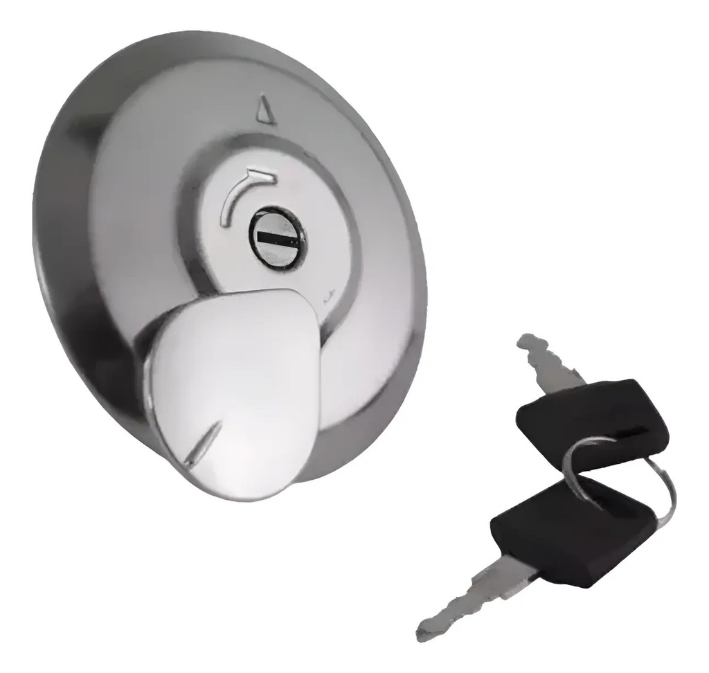 [RE-S249] Tapa De Tanque Nafta Motomel Cg 150 S2  Excelente Calidad  Plateado
