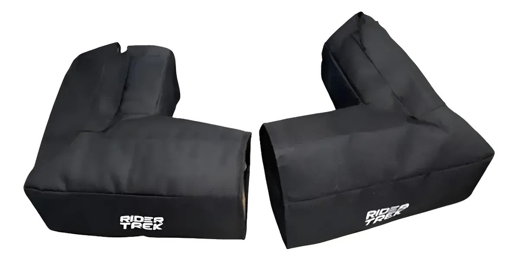 [3450REF11] Manga Cubre Manos Polar Moto Sny Invierno Acolchados Rpm Negro