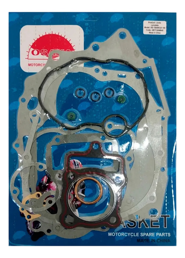 [MOT-SAM040] Juntas Cabeza Cilindro Zanella Rx 150 Gilera Yl 150 Hunter