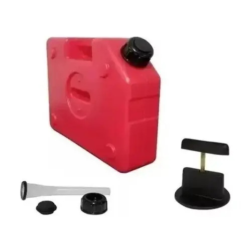 [BD5L-CS] Bidon Tacho Chato   5 Litros Con Soporte Moto  Auxiliar 