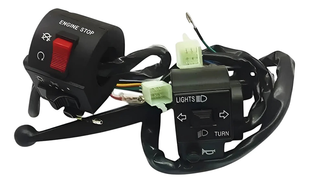 [MOT-GN017] Juego De Comandos Luz Suzuki Gn 125 Derecho Y Izquierdo Rpm
