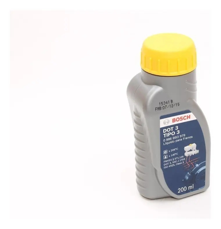 [0986BB3979] Liquido De Freno Bosch Dot 3 - 200 Ml