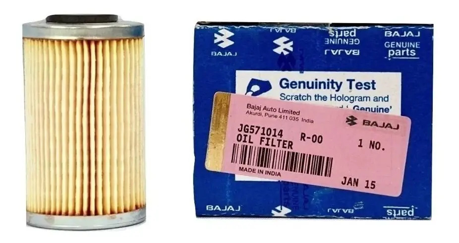 [JG571014] Filtro De Aceite Bajaj Rouser 200 Ns Dominar 400 Original