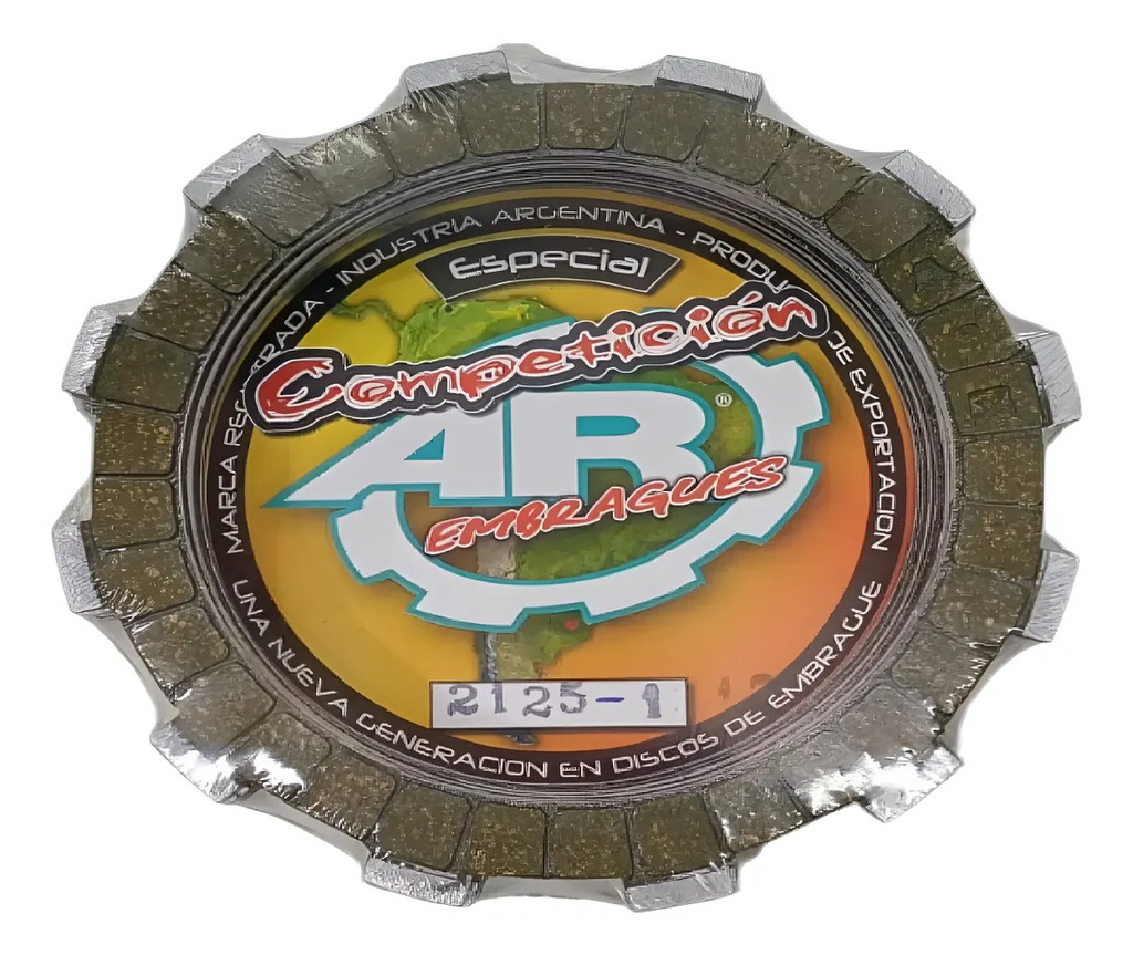 [2125/1] Discos de Embrague AR Competicion 12 Patas Honda CR 125 2T