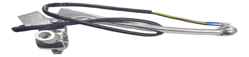 [MOT-MCSDAXC] Soporte De Freno Con Manija Rosca Espejo 10 Mm Cromado Honda Dax 70 Dax 110