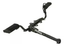 Barra Posa Pie Muleta Y Pedalines Honda New Wave 110 Rpm Negro