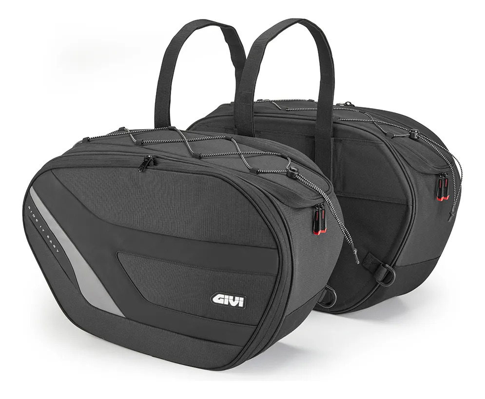 [EASY10] Alforjas Laterales Expandibles Givi Easy10 27/35 Lts Rpm Negro