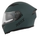 Casco Integral Moto Hawk Rs11x Doble Visor Rpm Verde Petroleo Solid Mate Xl