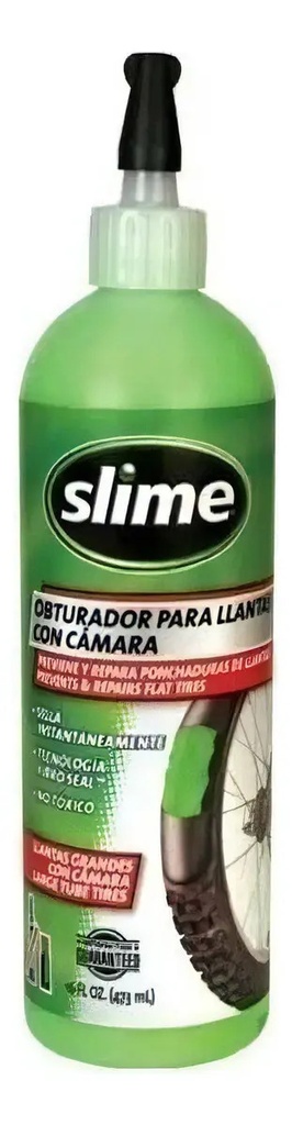[10004] Sella Obturador Para Llantas Con Camara Slime 16oz