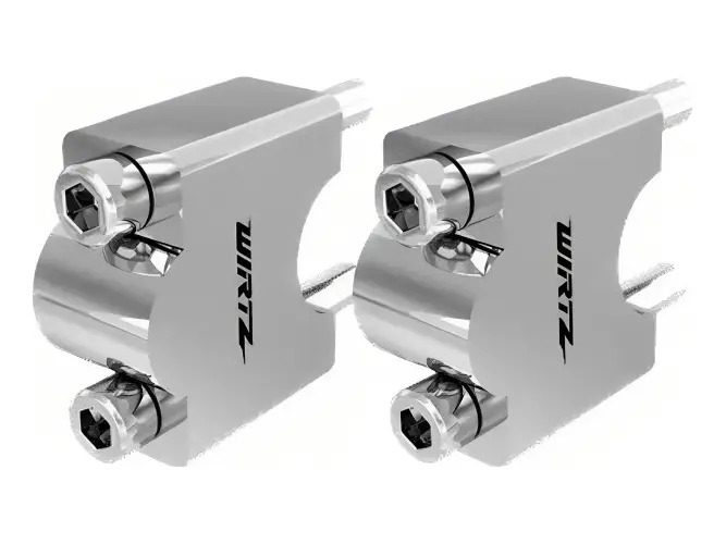 [255-25MM-POL]  Wirtz Elevador De Manubrio Universal 22mm Eleva 25mm 