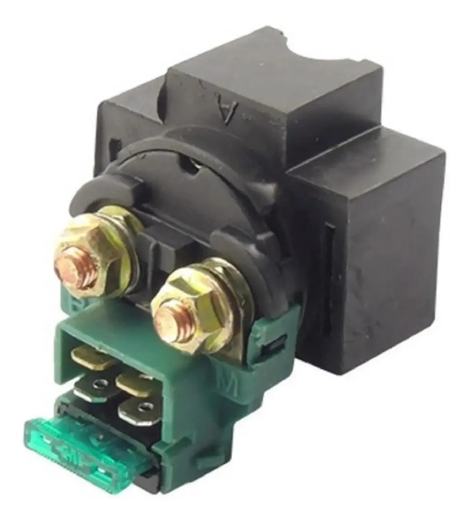 [MOT-CC2001] Relay Chanchito Arranque Cg 150 Universal Con Fusible *