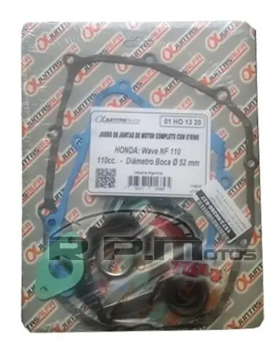 [1572/00100-627] Juego de Juntas de Motor con Oring Alfa Honda Wave 100 Biz 105