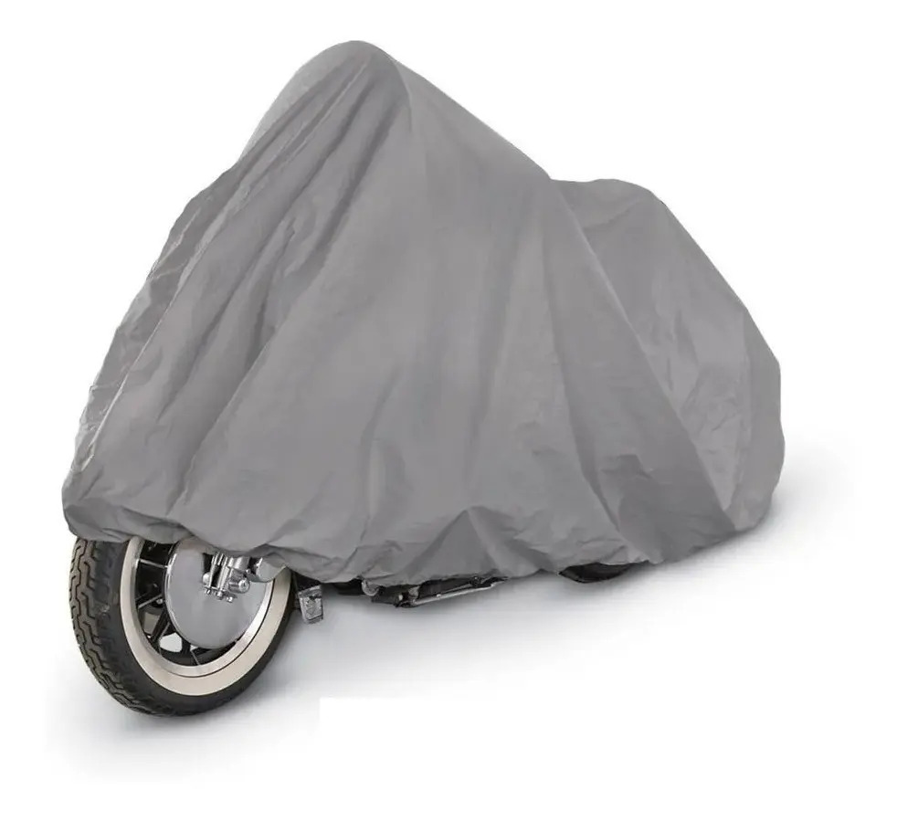 [MOT-MXL] Funda Cubre Moto Impermeable Tornado- Cbx- Dominar Rpm764  Gris Xl