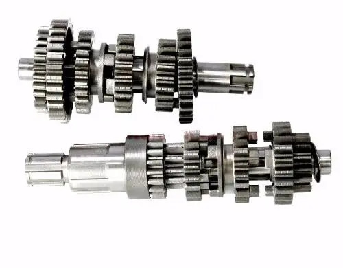 [1187/00047-077] Conjunto de Engranajes de Caja con Balanceador NSU Motomel Motard 200
