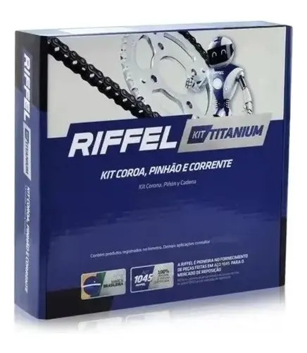 Kit de Transmisión Riffel 15-37 428H Yamaha Crypton 105