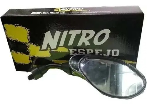 [YE001] Espejos Grafito Moto Tunning Simil Carbono Deportivos