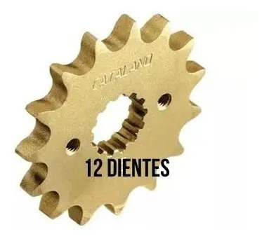 [1659/00582-517] Piñon Catalano Z12 Cadena 520 Honda XR 250 Tornado CBX 250 Twister