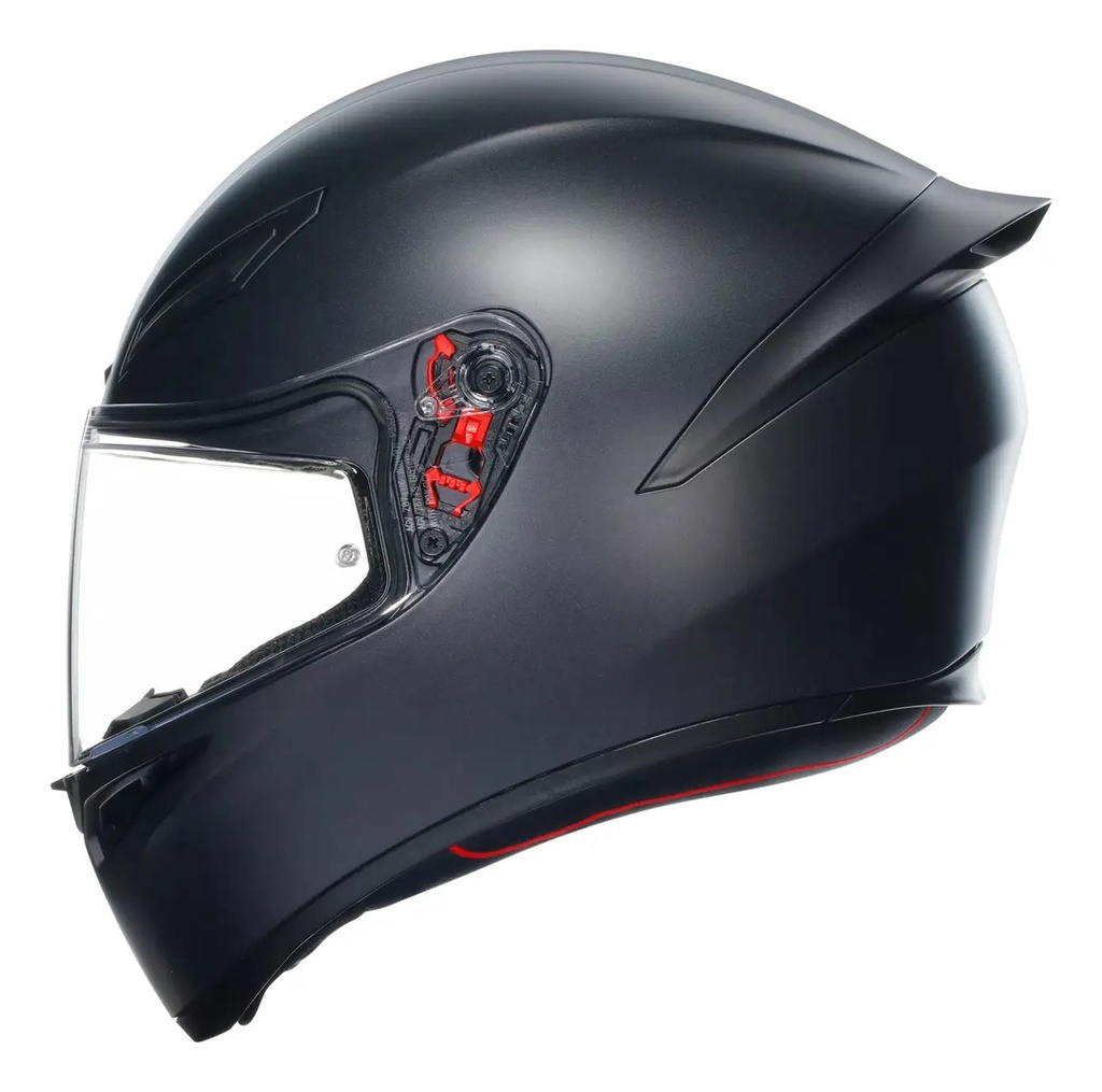 [CAS-2209] Casco Moto Integral Agv K1 Negro Mate Super Aerodinamico Rpm