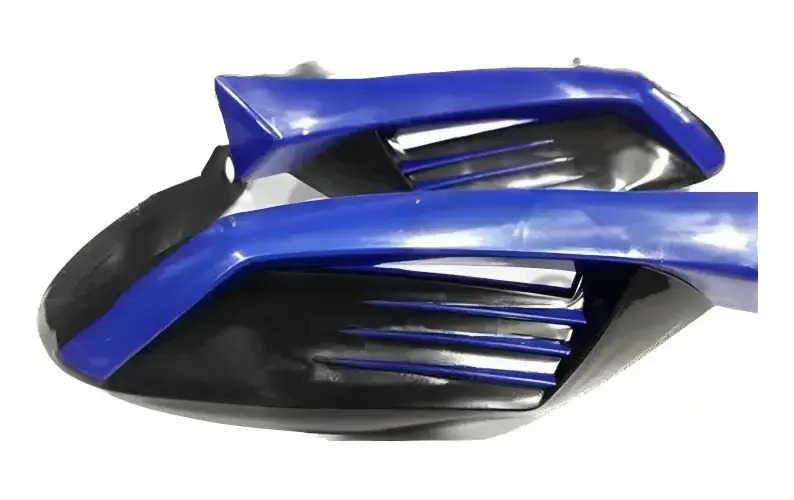 [CUB089]  Cubre Manos Cbx 250 Ybr 250  Moto Cross Azul No Circuit  Izquierdo/derecho